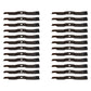 24 Pack Mower Blade K5677-34340 Fits Kubota B2150D, F2560, F3060, Pro Deck, ZD28