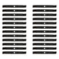 24 Pack Mower Blade K5677-34340 Fits Kubota B2150D, F2560, F3060, Pro Deck, ZD28