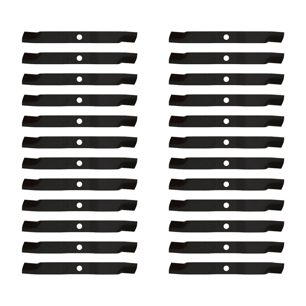24 Pack Mower Blade K5677-34340 Fits Kubota B2150D, F2560, F3060, Pro Deck, ZD28