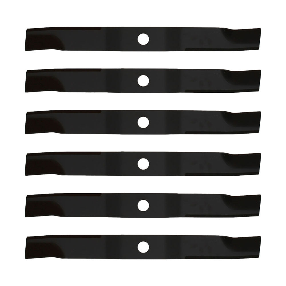 6 Mower Blades 24-1/2 in K5677-34340 Fits Kubota RCK72P 72 in Decks