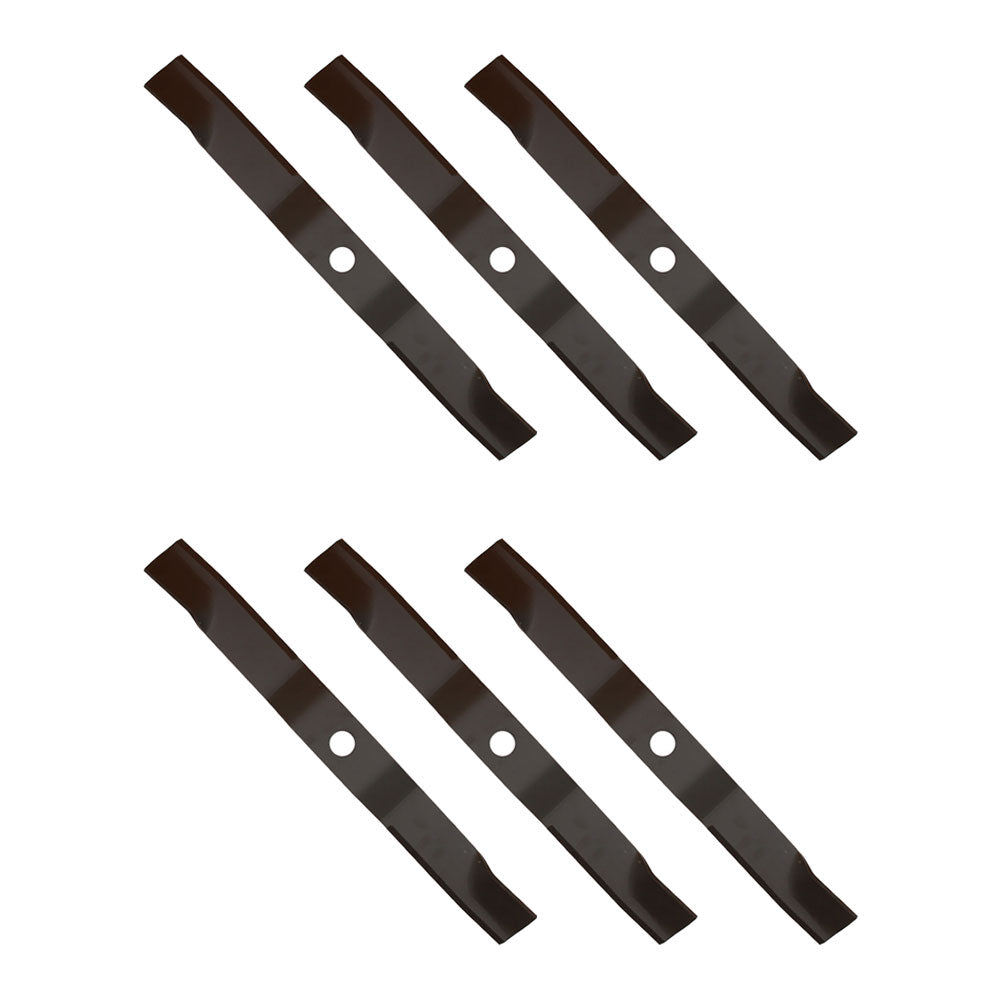6 Mower Blades 24-1/2 in K5677-34340 Fits Kubota RCK72P 72 in Decks