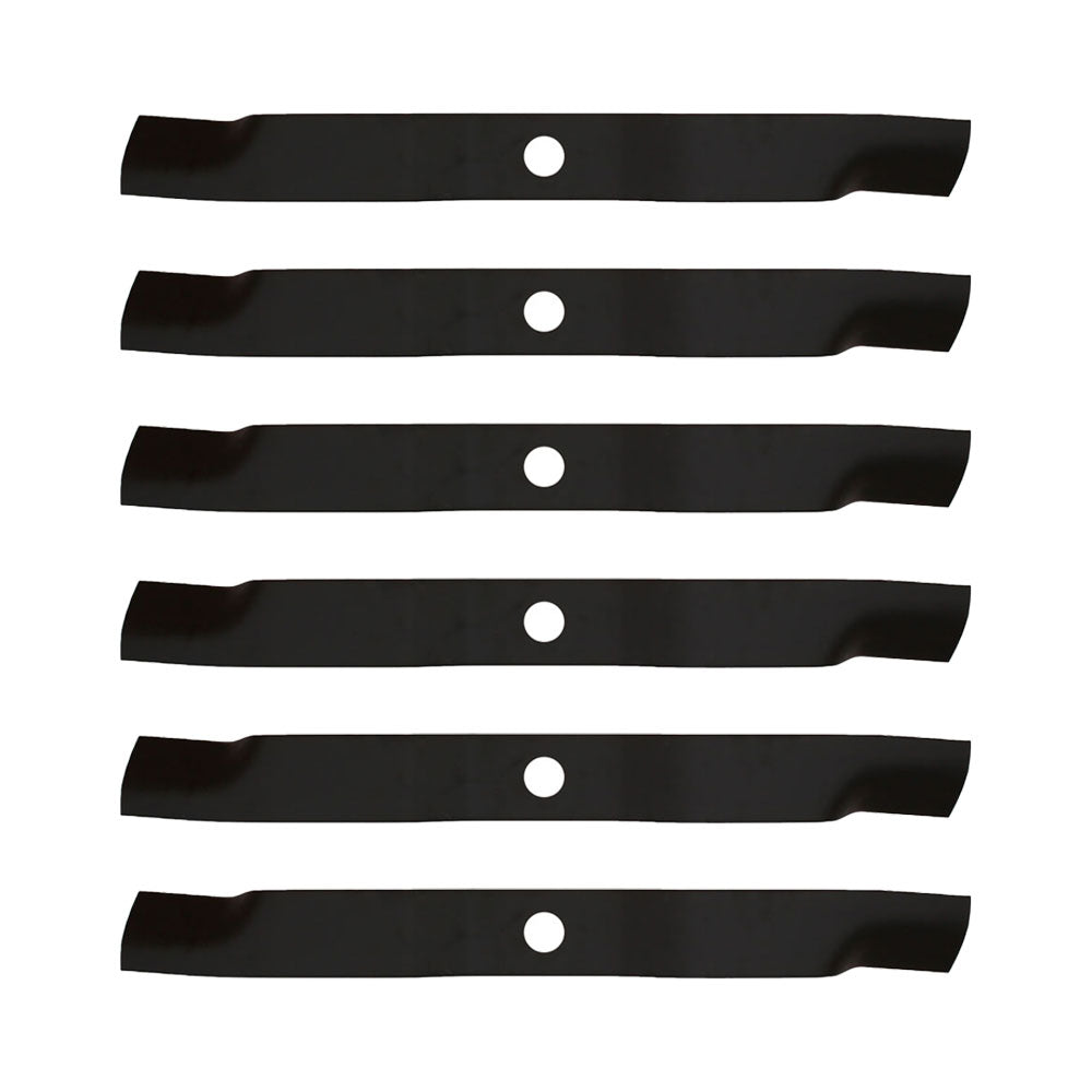 6 Mower Blades 24-1/2 in K5677-34340 Fits Kubota RCK72P 72 in Decks
