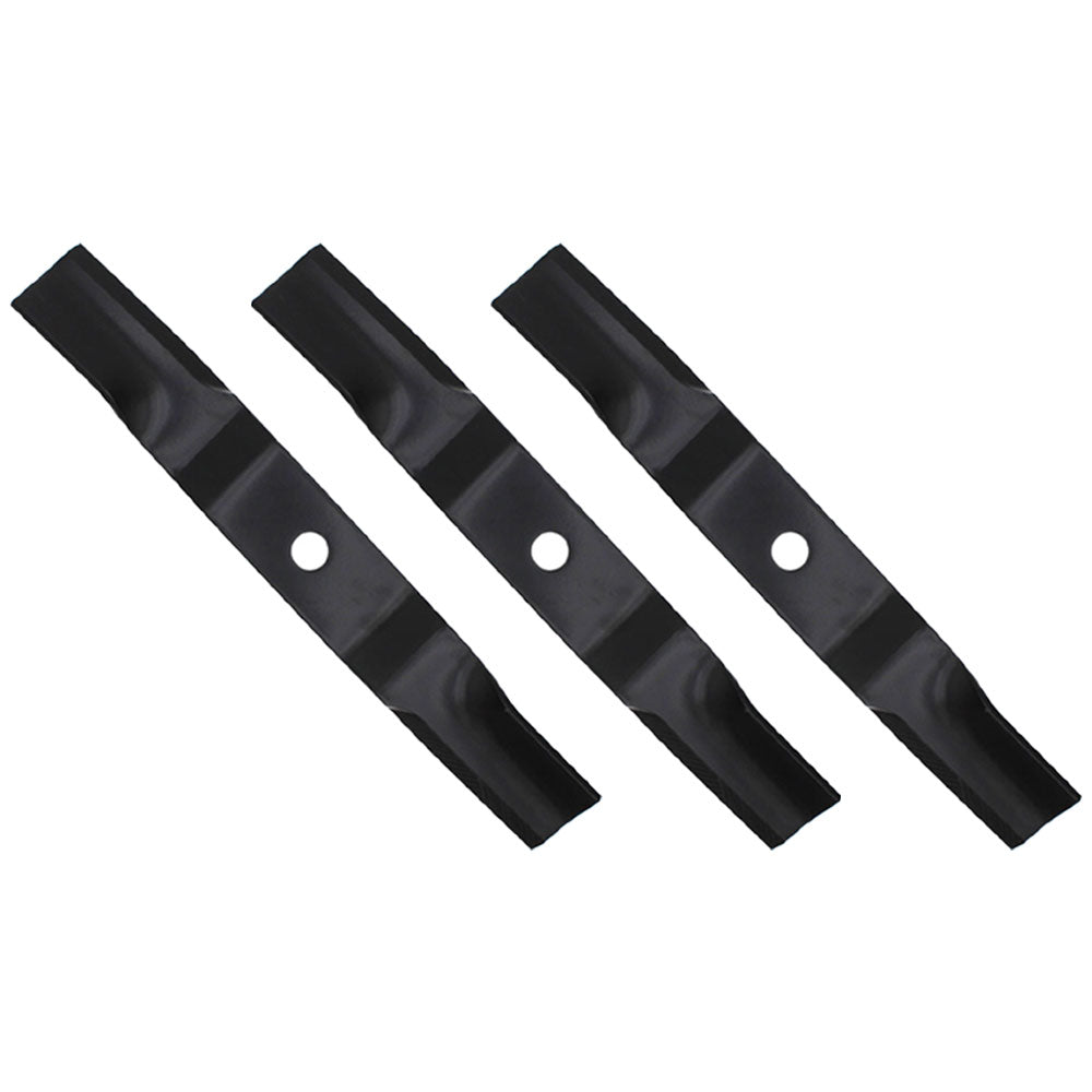 54" Cut Heavy Duty Fits Kubota Blades Set of 3 Code K5619-34350 Full 1/4" Thick