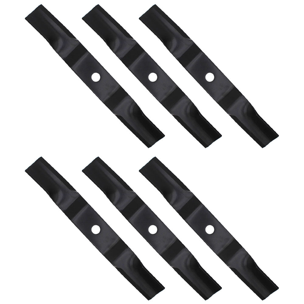 K5935-34360 Set of Six New High Lift Mower Blade Fits Kubota ZD221 ZG227