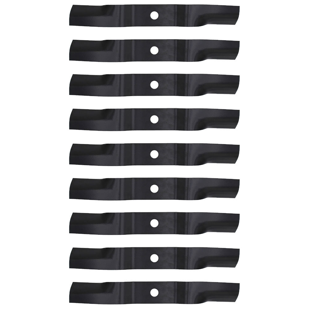 K5935-34360 Set of Nine New High Lift Mower Blade Fits Kubota ZD221 ZG227