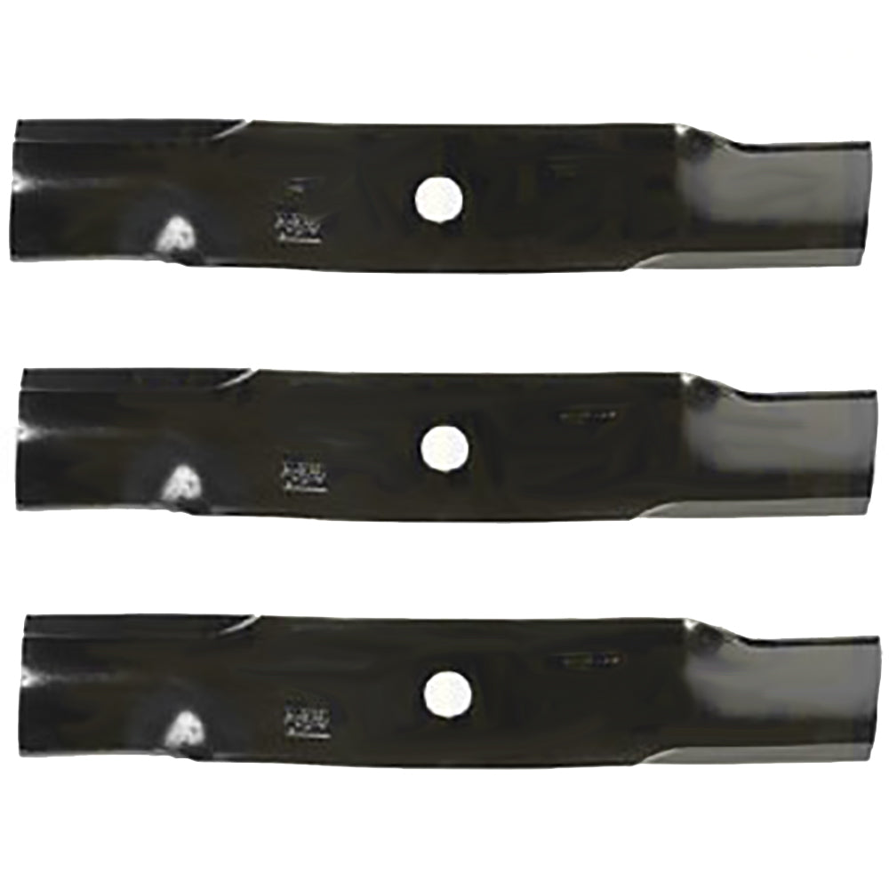 Set of (3) M136194 Mower Blade Fits John Deere Walk-Behind 7G18 7H17 7H19
