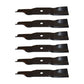 Qty 6: Mower Blade Fits John Deere Replaces M136194