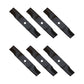 Qty 6: Mower Blade Fits Oregon Replaces 91-079