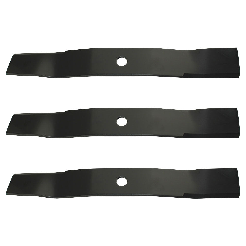 54" 10072 7 Iron Lawn Mower Blade Set 3 Fits John Deere M136195 TCU30316
