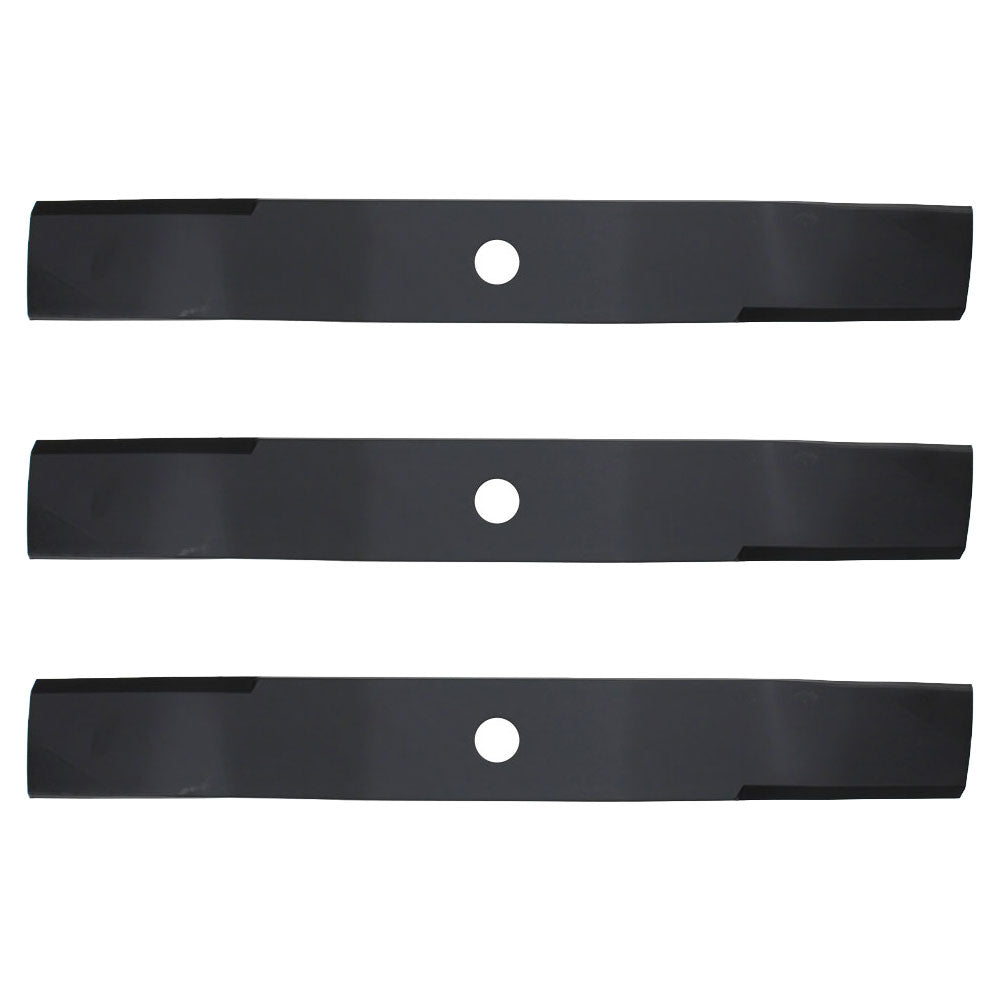 54" 10072 7 Iron Lawn Mower Blade Set 3 Fits John Deere M136195 TCU30316