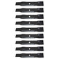 Nine (9) Mower Blades Fits Oregon 92-104 & Fits John Deere GX21784, GY2085