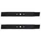 2 Mower Blades for 42" Deck Fits John Deere L100 L108 L110 L111 L118 GX