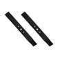 2 Pk Blade Set Fits John Deere 42" Deck L107 L108 L111 GX20249 GY20567 48" Mower