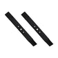 2 Mower Blades for 42" Deck Fits John Deere L100 L108 L110 L111 L118 GX