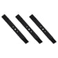 3pk Blades Fits John Deere GX20249 GX20433 L100 L105 L107 L108 L110 L111