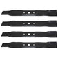 Qty 4: Mower Blade Fits Stens Replaces 330-615