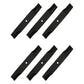 Qty 6: Mower Blades Fits John Deere Replaces M84472