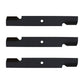 (3) HD Lawn Mower Blades Fits Husqvarna Riding Mower 52" Deck Repl. 539100341