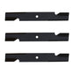 (3) Mower Blades fits Bad Boy Zero Turn 54" Deck Repl. 038-3000-00, 038-5202-00