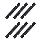 (6) HD Mower Blades Fits Exmark Zero Turn 52" Deck 103-6582-S Lazer Z 103-6582-S
