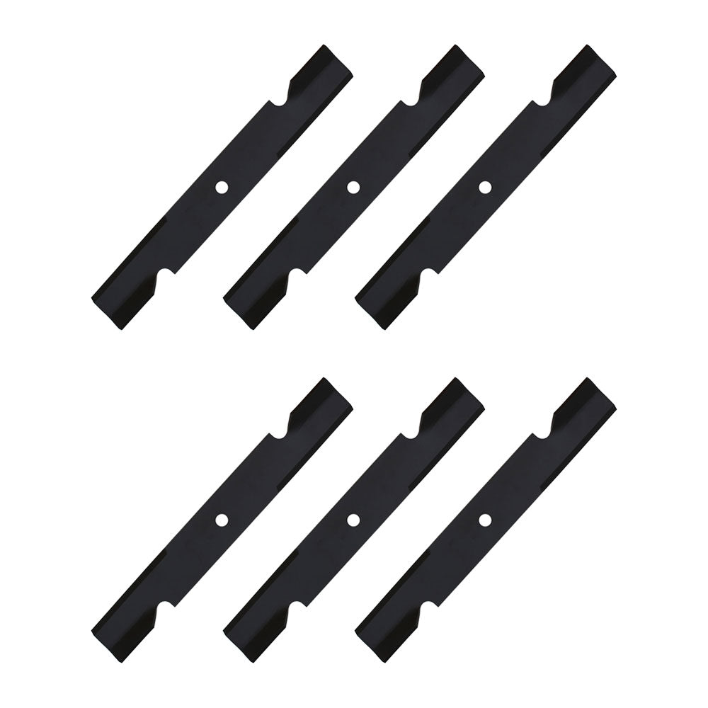 (6) HD Mower Blades Fits Exmark Zero Turn 52" Deck 103-6582-S Lazer Z 103-6582-S