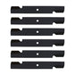 (6) HD Mower Blades Fits Exmark Zero Turn 52" Deck 103-6582-S Lazer Z 103-6582-S
