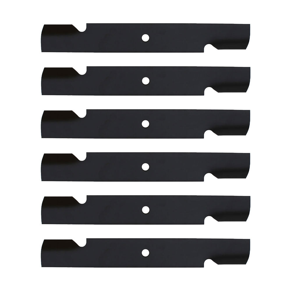 (6) HD Mower Blades Fits Exmark Zero Turn 52" Deck 103-6582-S Lazer Z 103-6582-S