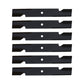 (6) HD Mower Blades Fits Exmark Zero Turn 52" Deck 103-6582-S Lazer Z 103-6582-S