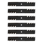 Qty 6: Mulching Blade Fits Ferris Replaces 1520843