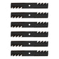 Qty 6: Mulching Blade Fits Snapper Replaces 03239