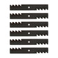 Qty 6: Mulching Blade Fits Universal Products Replaces B1PD5005