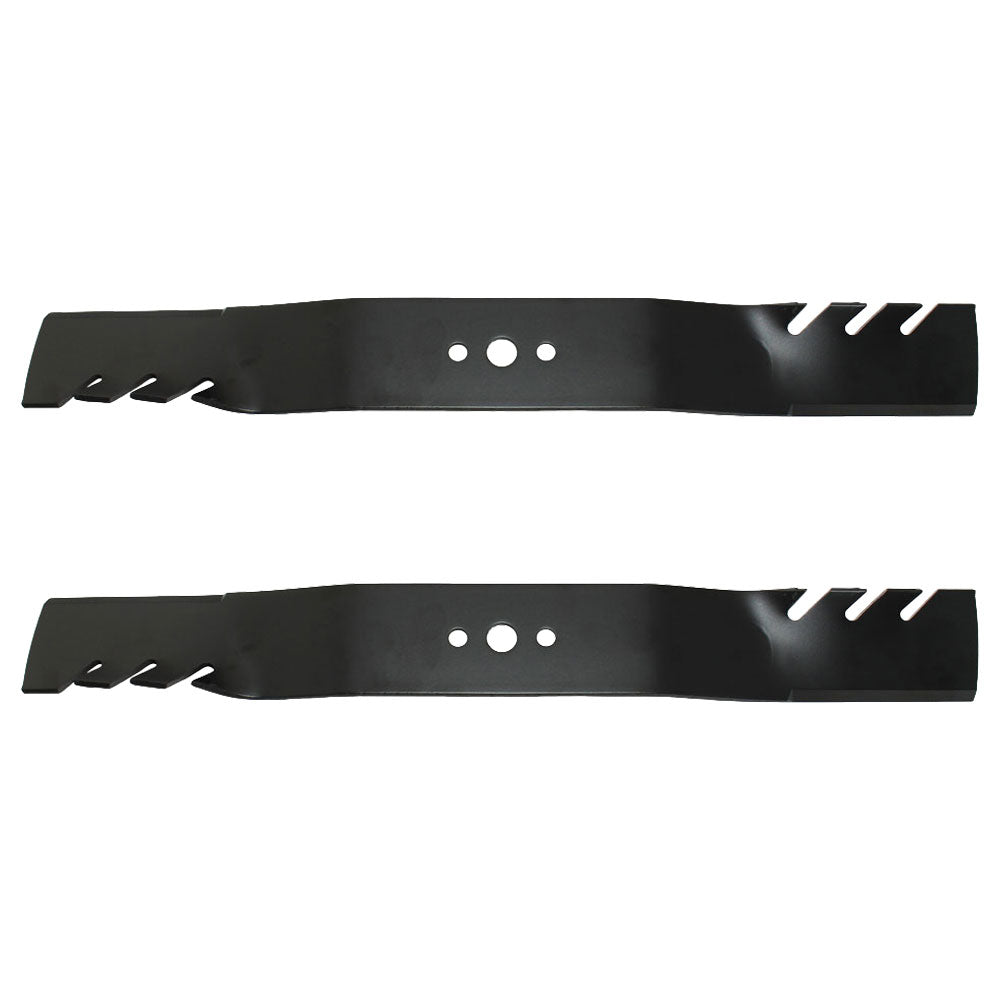 Qty 2: Toothed Mulching Blade Fits MTD Replaces 742-04091-0637