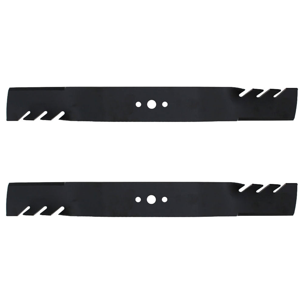 Qty 2: Toothed Mulching Blade Fits Poulan Replaces 532175064
