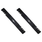 Qty 2: Toothed Mulching Blade Fits Husqvarna Replaces 133348