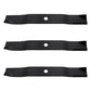 3PK Mower Blades Fits Kubota 60" Deck Models Repl K5371-99040