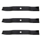 Set of 3 20 1/2" x 57/64" Mower Blades Fits Kubota K5371-34340 K472