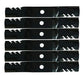 Qty 6: Toothed Mower Blade
 Fits Windsor Replaces 51-2495