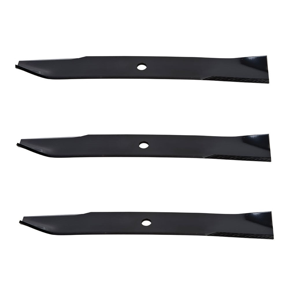 Set of 3 Fits Gravely Fits Ariens High Lift Mower Blades for 54" ZTXL54 ZTXL2554