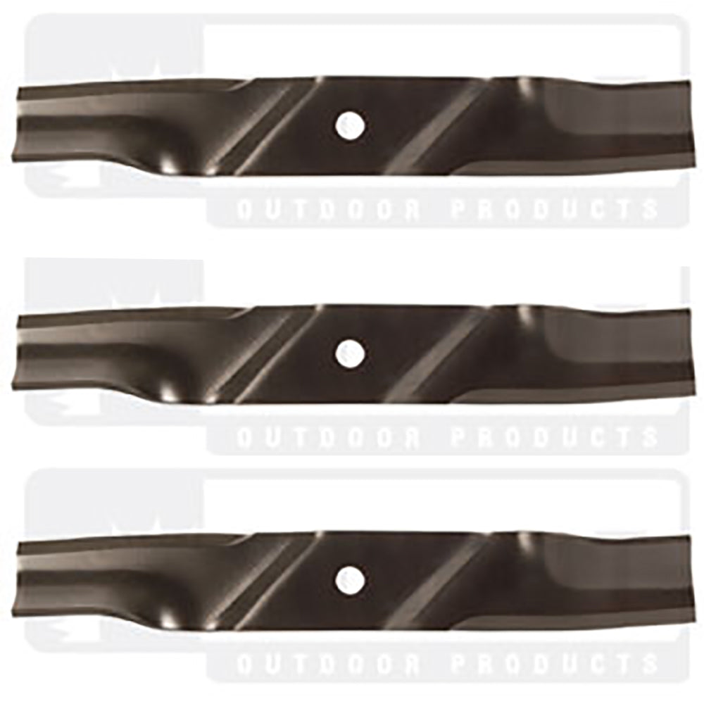 Set of 3 Heavy Duty XHT Dixie Chopper 44" mower blades 30227-50X