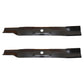 set of 2 42" mower blades to fit Fits John Deere M154062 92-106 11593 92106
