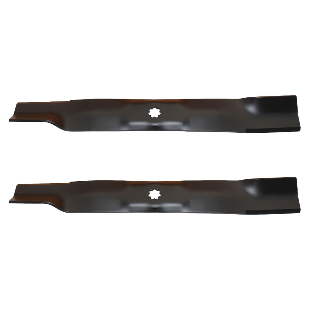 2Pk 12380 Blades Fits John Deere AM137327, AM141032, AM141034