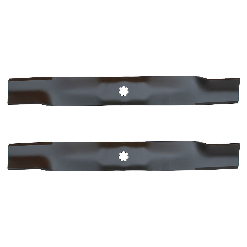 2pk Bagging Blades Fits John Deere 42" X300 X304 Z225  D120 D130 X125 X145 Z235