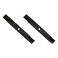 2 Blades Fits John Deere M154062 42" Deck D100 D105 D110 D120 D125
