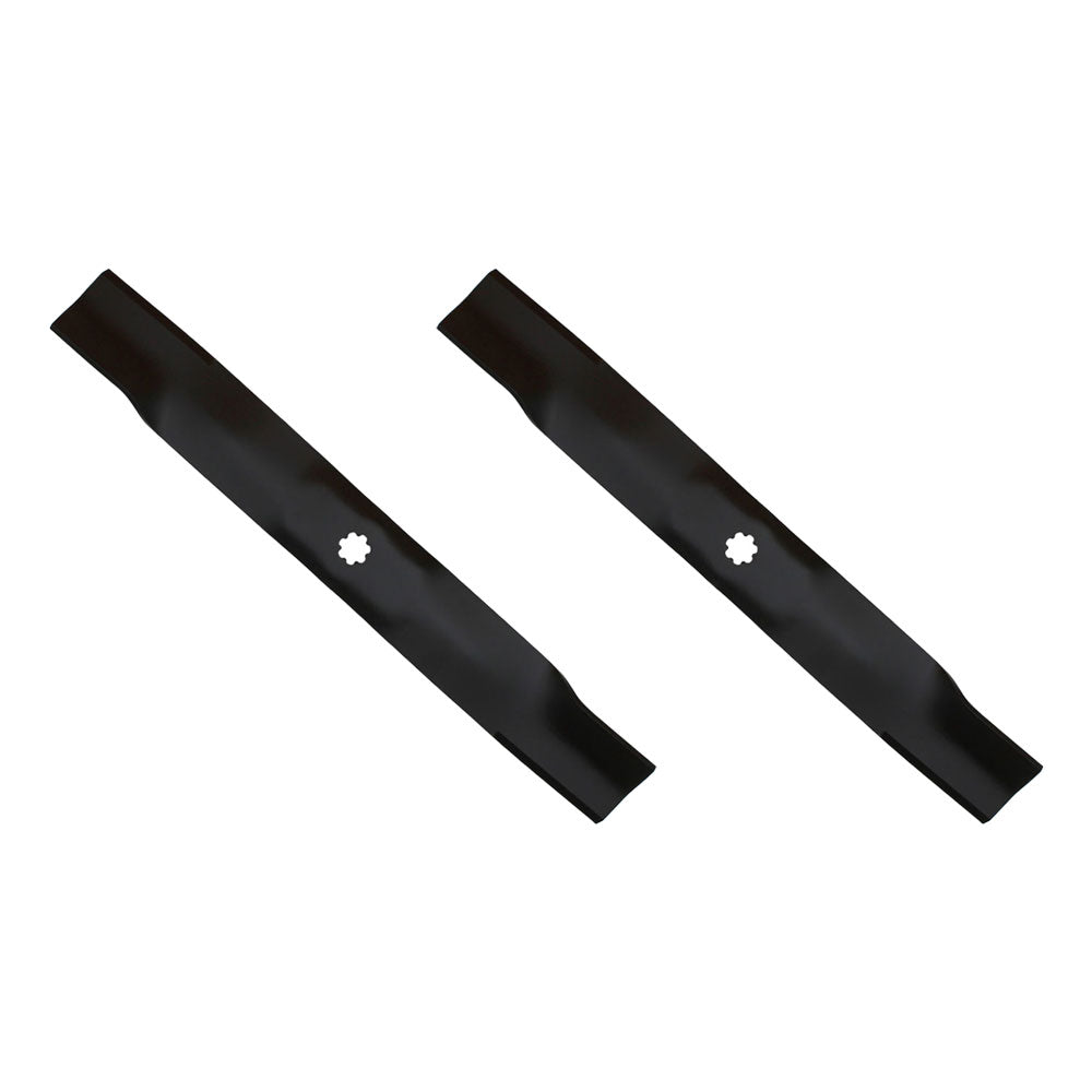 Qty 2: Mower Blades Fits John Deere Replaces AM137327