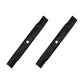 2 Bagging Blades 42" Fits John Deere X300 LA120 D110 AM137327 AM141034