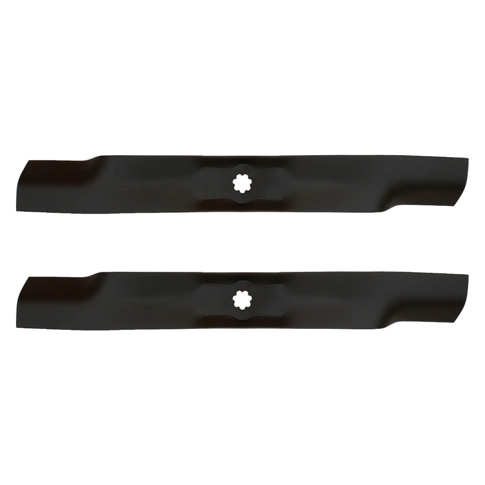 High Lift Blades (2-Pack) Fits John Deere 42C Deck D110 LT160 X300 Z225 92-110(2