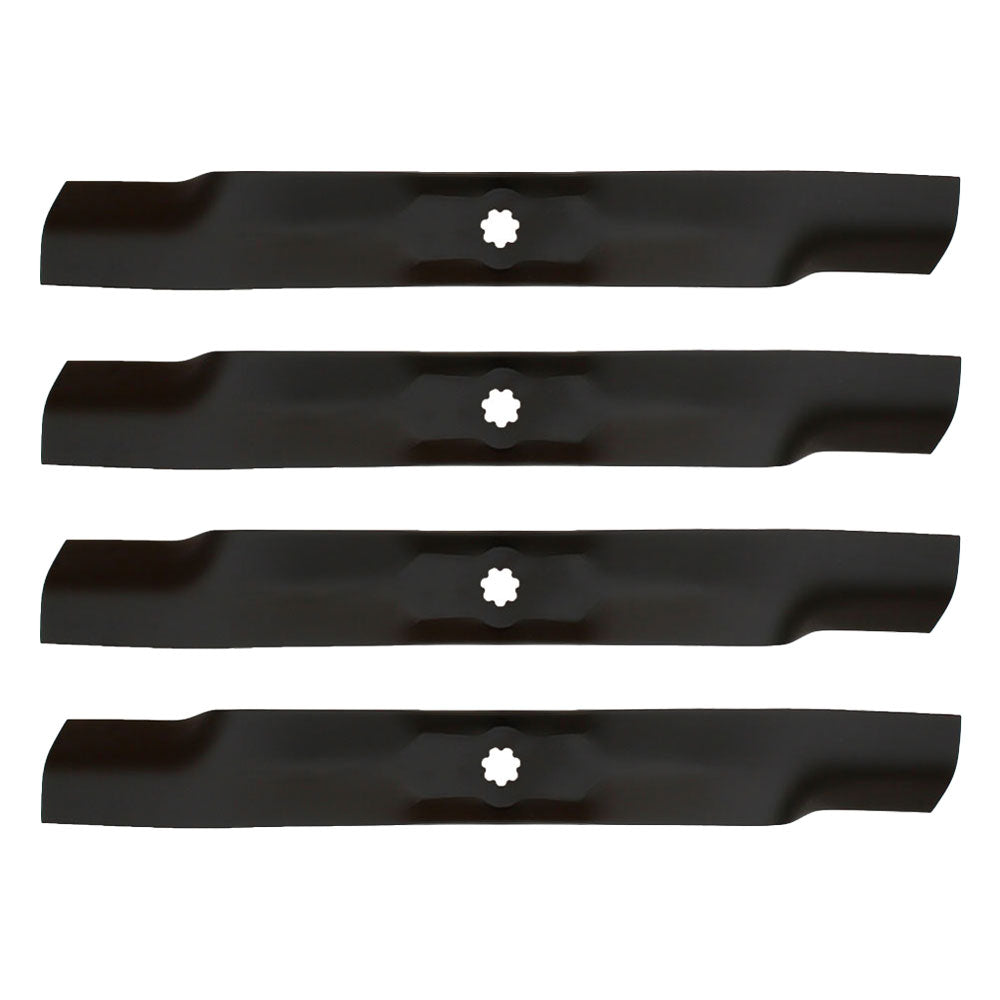 (4) 12380 Mower Blades Fits John Deere AM137327 AM141032 AM141034 42" Deck