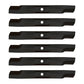 Qty 6: Mower Blades Fits John Deere Replaces AM137327