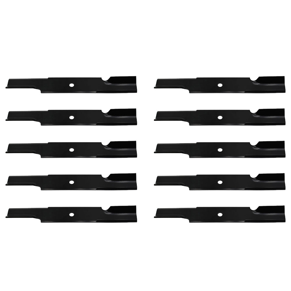 Qty 10: Notched Air-Lift Blade Fits Gravely Replaces 00450300