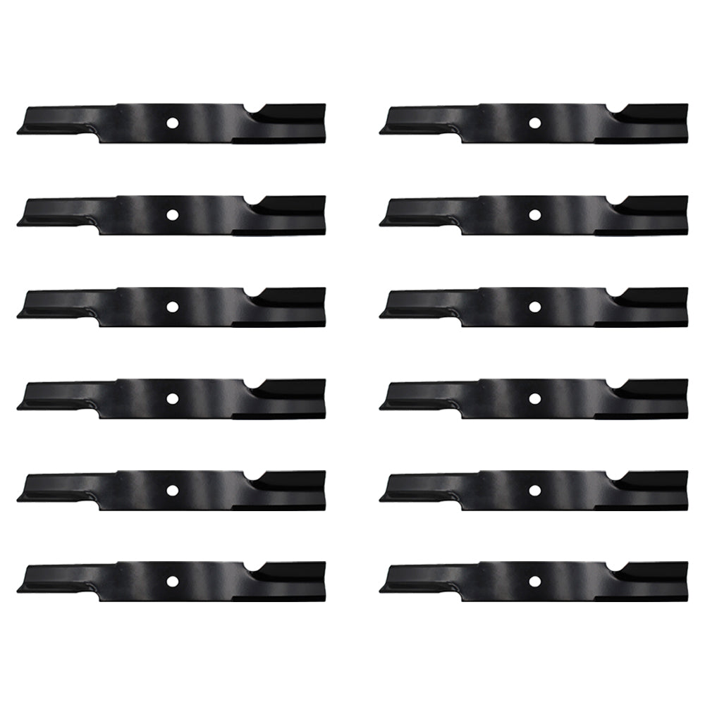 Qty 12: Notched Air-Lift Blade Fits Scag Replaces 482878